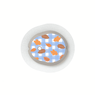 Capteur Dexcom G7 / One+ - Stickers Feuilles d'automne