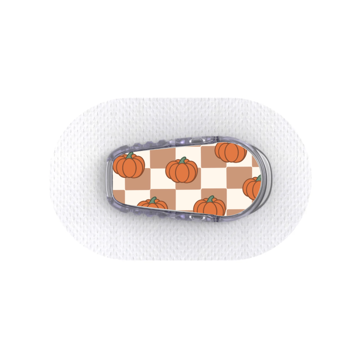 Capteur Dexcom G6 - Stickers Citrouilles