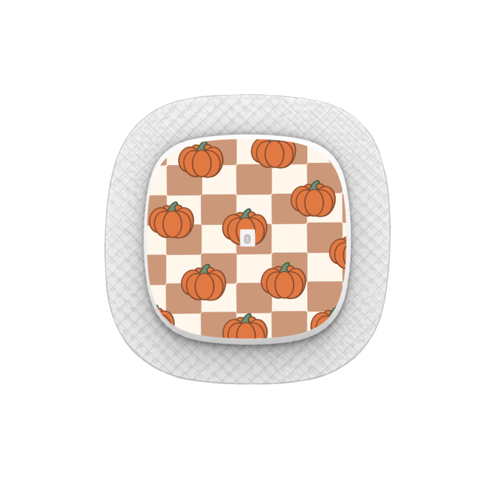 Capteur Medtronic Simplera Sync - Stickers Citrouilles