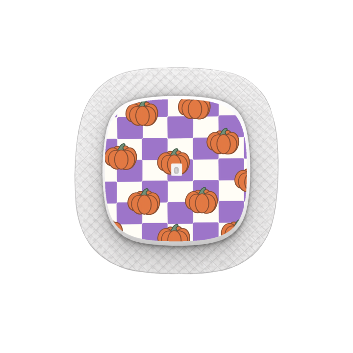 Capteur Medtronic Simplera Sync - Stickers Citrouilles