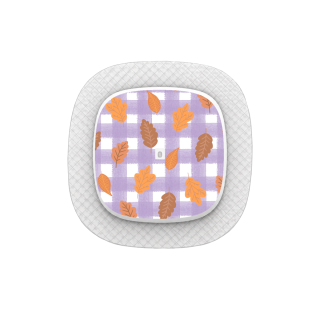 Capteur Medtronic Simplera Sync - Stickers Feuilles d'automne