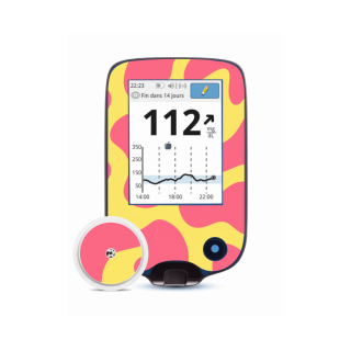 Lecteur Freestyle Libre 2 - Stickers Blobs