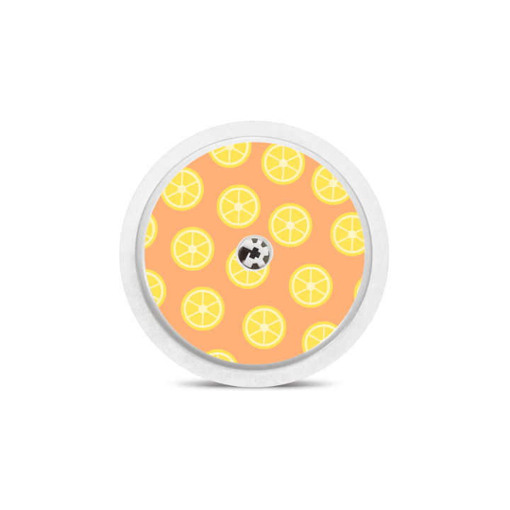 Sticker Freestyle Libre 2 - Citrons | Pancre'Art