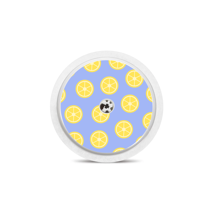 Sticker Freestyle Libre 2 - Citrons | Pancre'Art