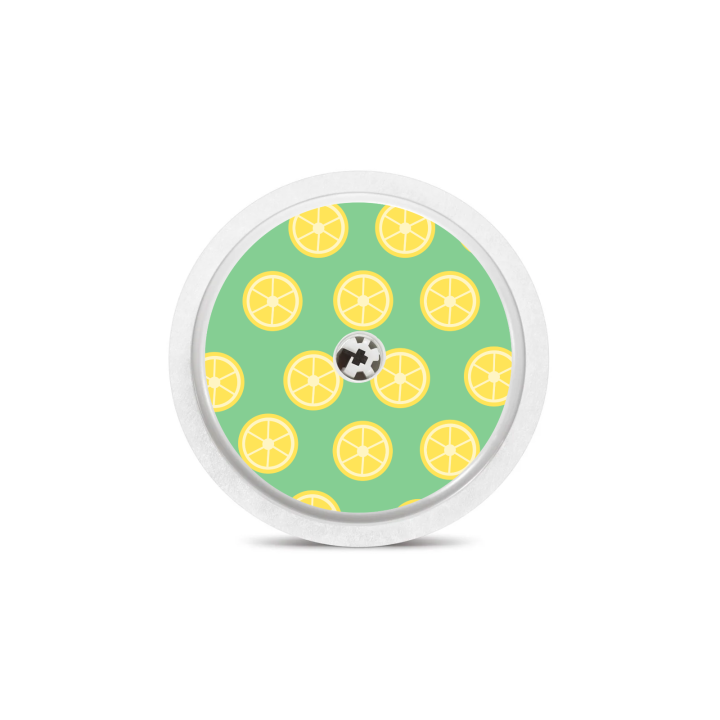 Sticker Freestyle Libre 2 - Citrons | Pancre'Art