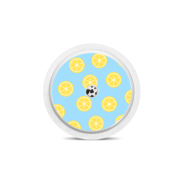 Sticker Freestyle Libre 2 - Citrons | Pancre'Art
