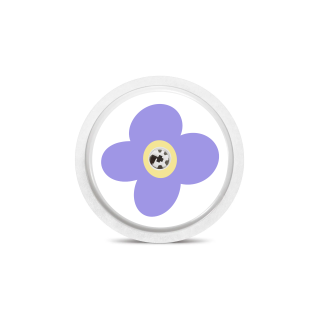 Sticker Freestyle Libre 2 - Fleurs | Pancre'Art